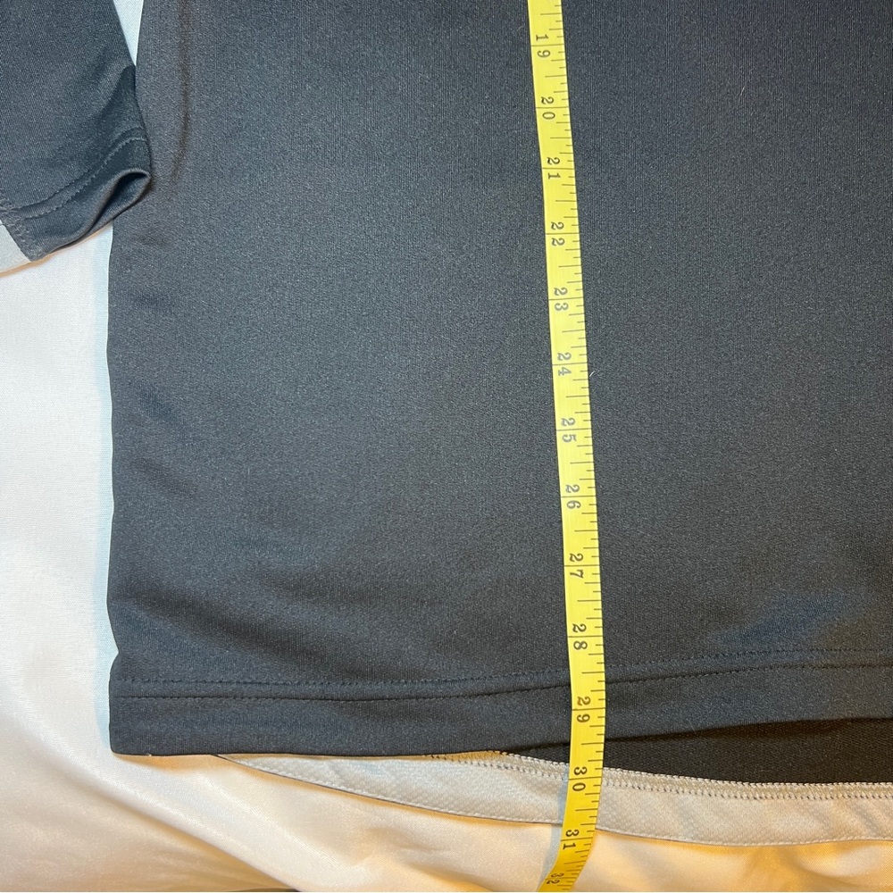 Fila Men’s Black and Gray Zip Top Performance Pullover Size‎ Large - Picture 9 of 15